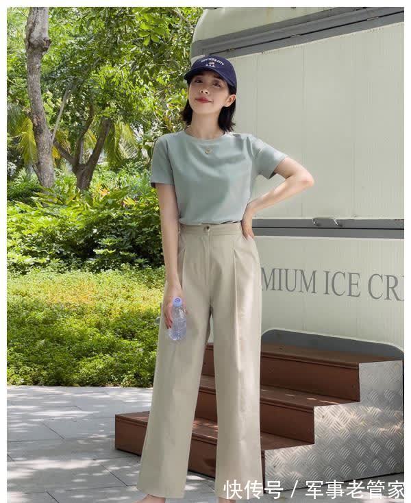 短袖 女生这样穿才显高,这些搭配技巧赶紧学起来,高级又洋气