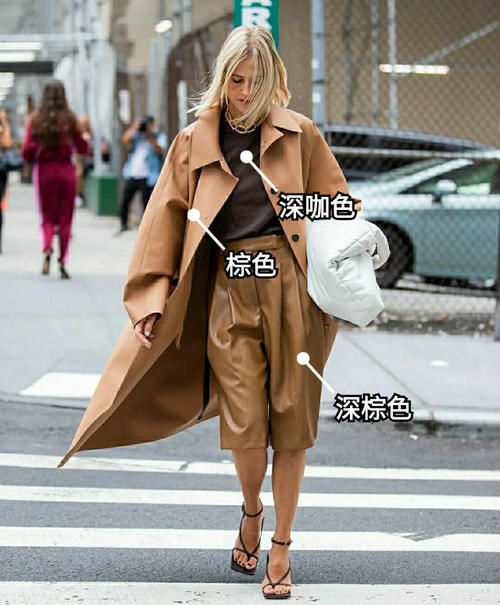 人手一件的棕色风衣，这样配“内搭”才上档次，轻松摆脱路人感