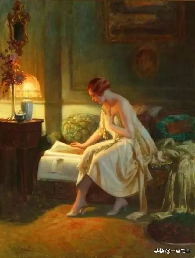 精致@他笔下的女子细腻精致,光泽诱人