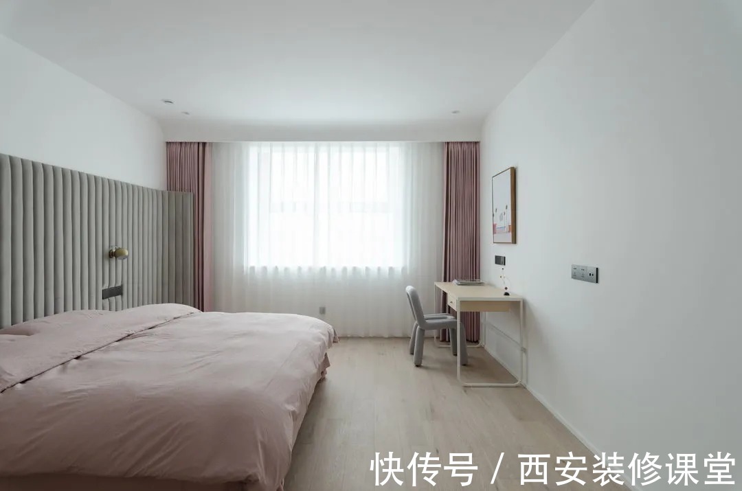 收纳|170㎡极简新中式,三口之家