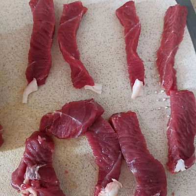 超简单美味无油牛肉干