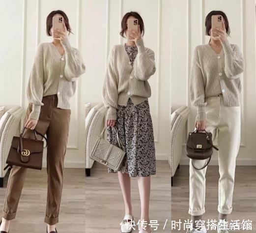 碎花裙|35+女人不懂搭配?借鉴这位博主一衣多穿法,简约大方又气质