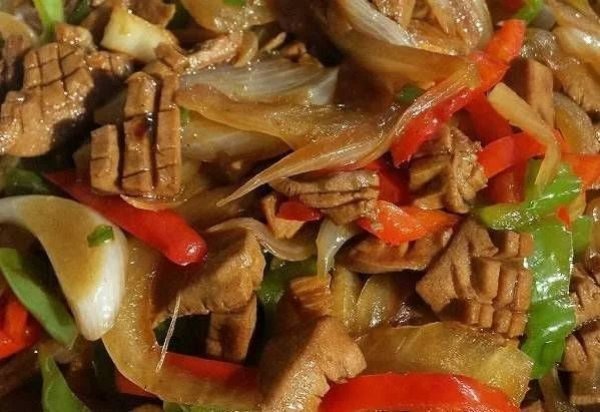 自制菜|爆炒腰花腰花太腥味了,用这一步翻炒东北味,嫩滑香脆