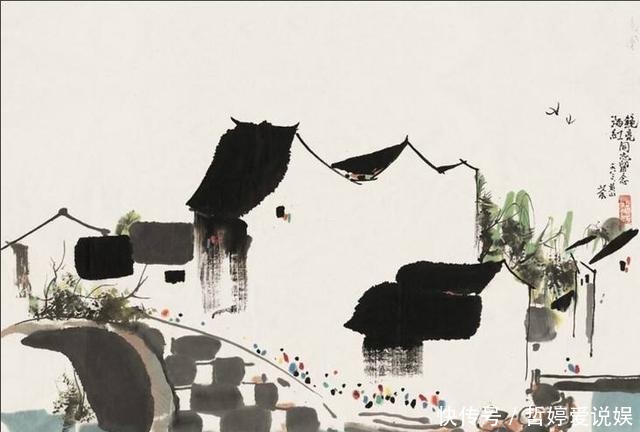 成就|中国的梵高:浅析吴冠中绘画的艺术成就和艺术美感