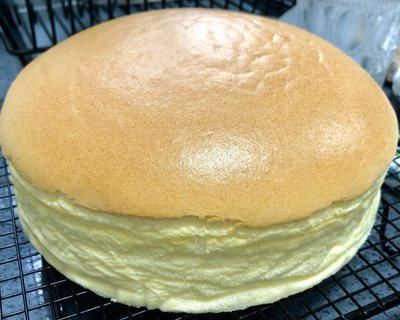 8寸圆形模具的古早蛋糕，完美方子！