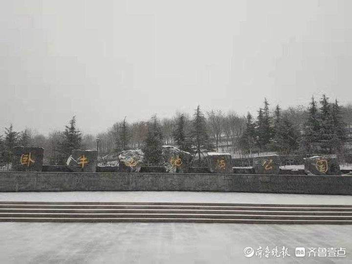 瑞雪兆|济南又下雪了，来看看卧牛山公园附近的雪景