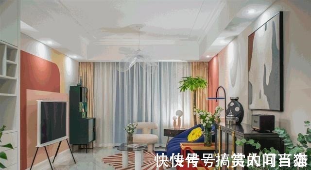 女孩|色彩缤纷的独居之宅,90后女孩的120㎡果然够个性!