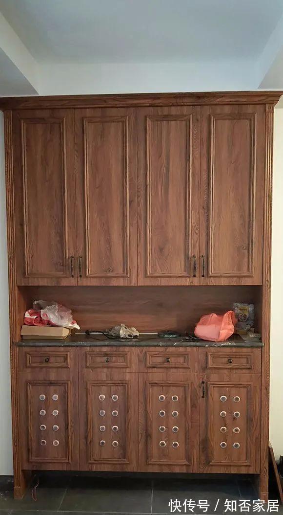 酒杯架|让木工师傅现场做的全屋的柜子,3万全包,效果超乎意外的好看!