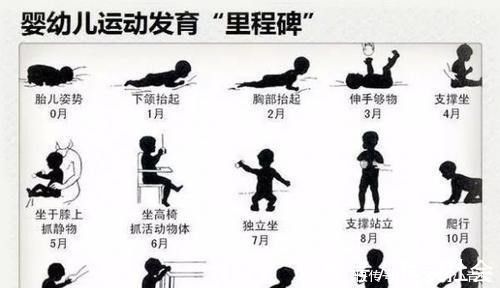 发育|抬头、翻身、独坐、行走,1岁前宝宝大运动发育规律,你娃达标吗
