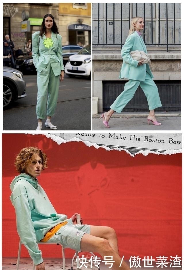 过时|黑白灰过时了,今年秋天流行甜甜的马卡龙色,内搭外套都好看