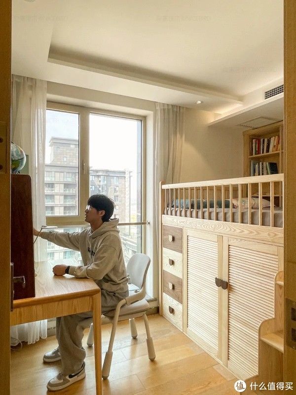 城堡|7.3平一体设计城堡儿童房,美出圈啦!别担心,长大还可拆开用