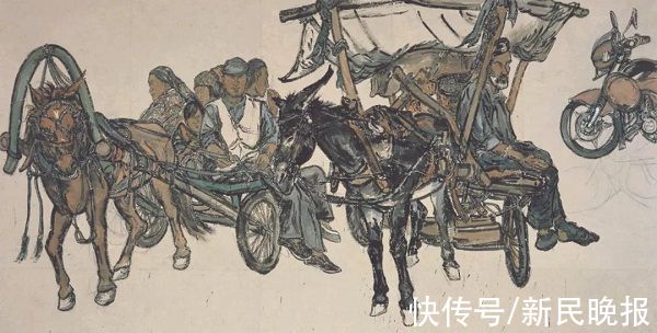 上海宝龙美术馆#范扬，画画就像狮子扑象