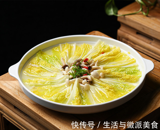 鲜味美|这里的上汤菌王娃娃菜，汤鲜味美