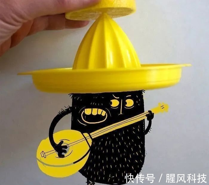 插画#拥有“魔法”的插画家,用几笔涂鸦,将沉闷的照片变得趣味十足