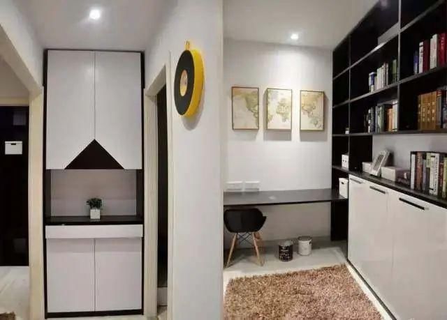 小户型|55平小户型只花了不到5万,头一次见这样的卫生间,太聪明了