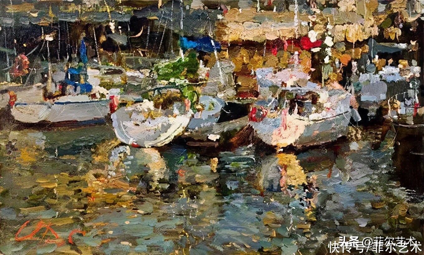 特罗菲莫夫|特罗菲莫夫独特的风景油画作品，每一张都叫绝了，真的很美