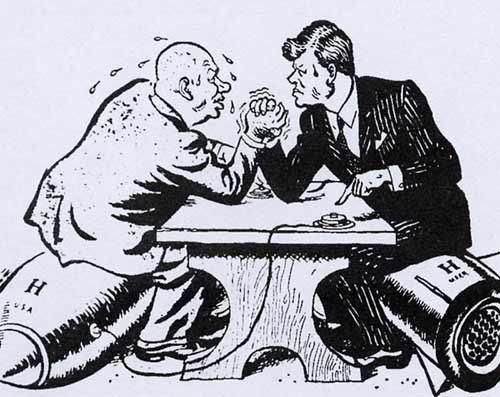 二战后|美国比苏联明显要强不少，为什么却一直处于冷战，不敢发生战争？