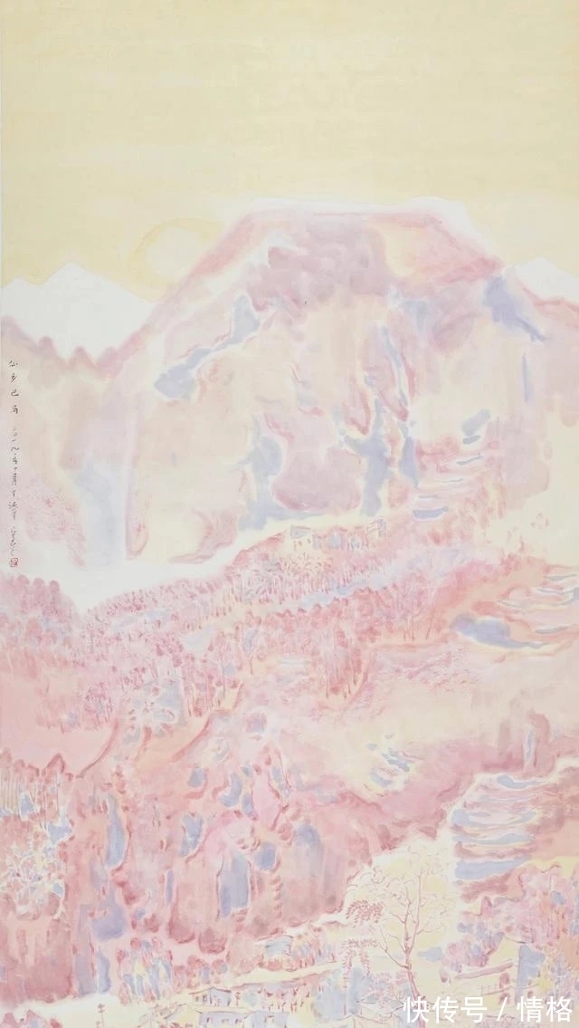 王跃奎#国家画院|王跃奎的山水画,“洋气十足”的山水画!