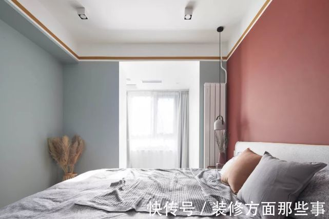 收纳|53㎡简约风小户型,丰富的色彩+拱形门洞设计,让家更活泼有格调!