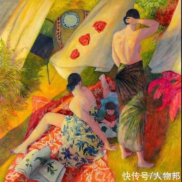 莫里斯|法国现代新纳比画派女画家杜·福尼尔作品欣赏