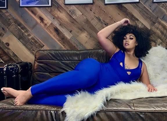 身材|象腿大码模特，南瓜臀感觉有50斤，这身材你能欣赏吗