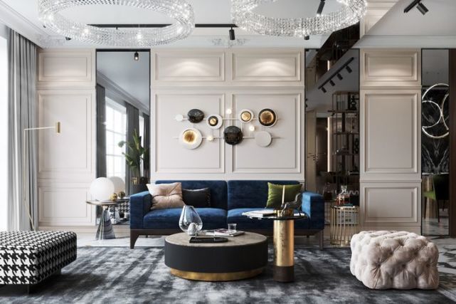 典雅|1100㎡欧式奢豪别墅鉴赏，集轻奢 典雅 浪漫于一身！