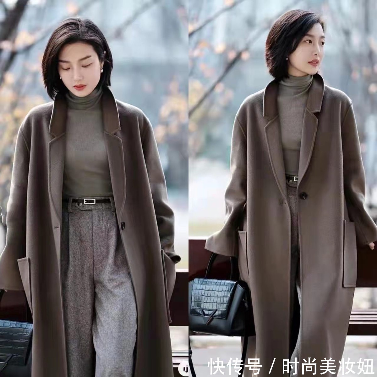 米色|女人不管年龄多大,穿出高级才重要,“大地色”显气质又洋气