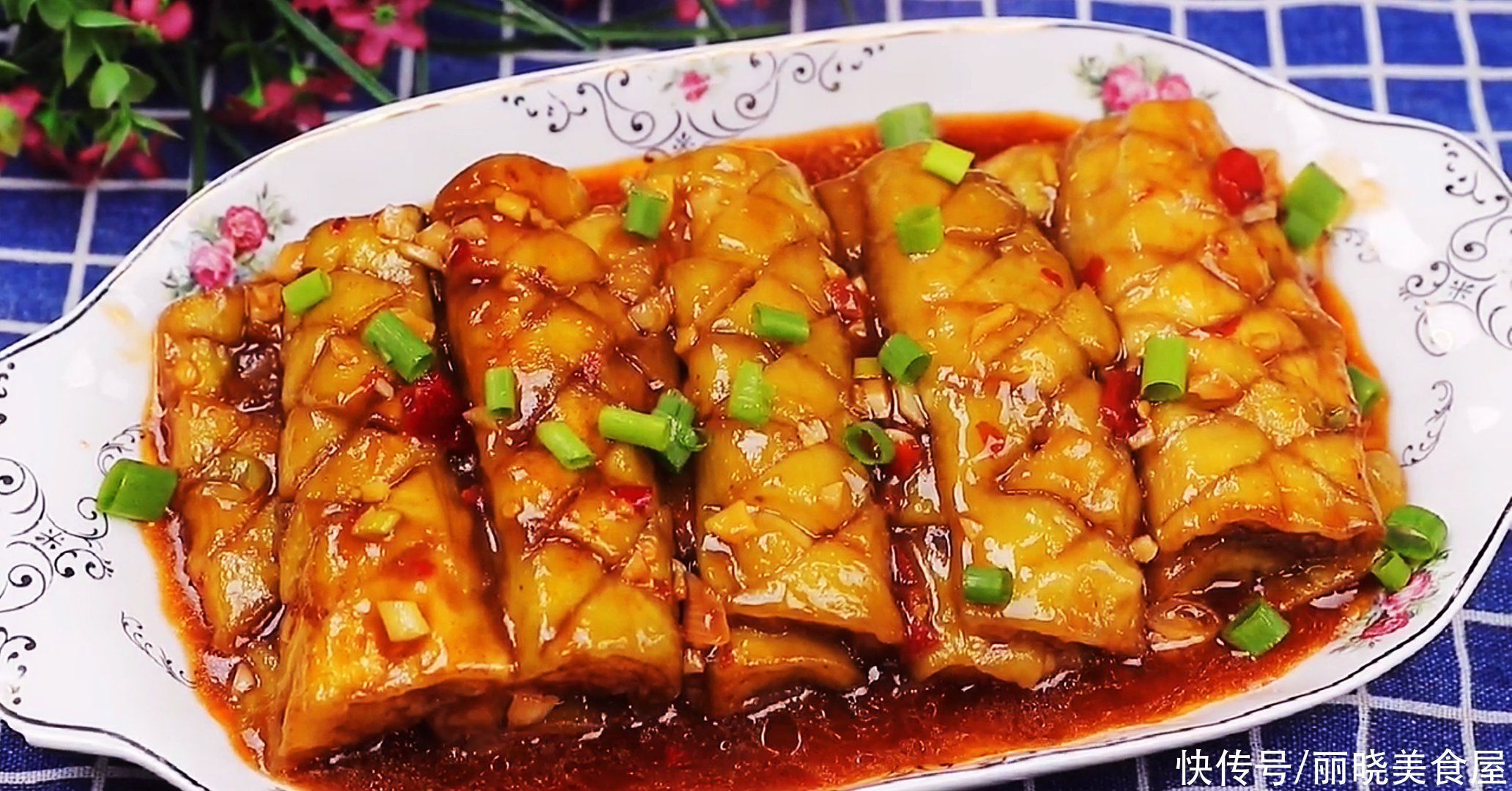 吃了30多年茄子,只服这种独特做法!实在太费米饭了,真解馋