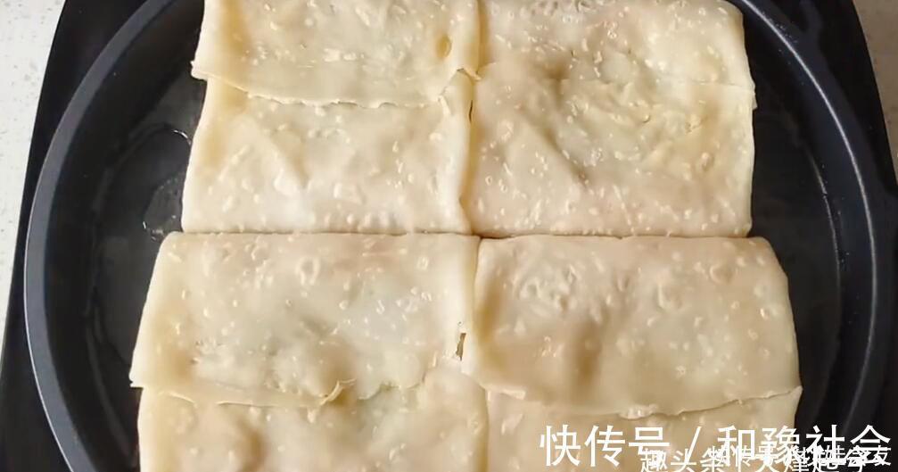 最简单快速早餐饼,1碗面,3个鸡蛋,不揉面不擀面,15分钟就出锅