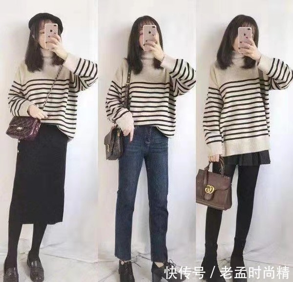 小个子冬日穿搭技巧:显高就要拉升腰线,轻松穿出高挑感