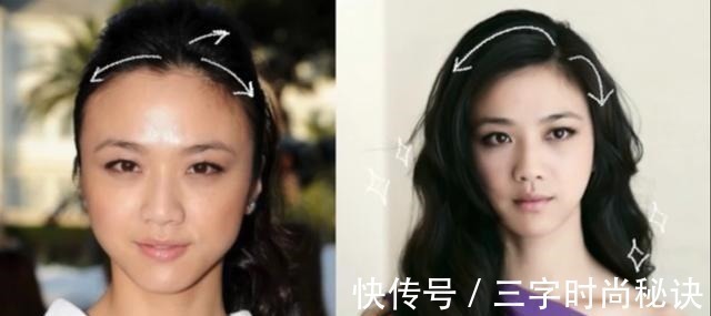 弧度 告别假发片,赵露思同款“头包脸”发型超显瘦!