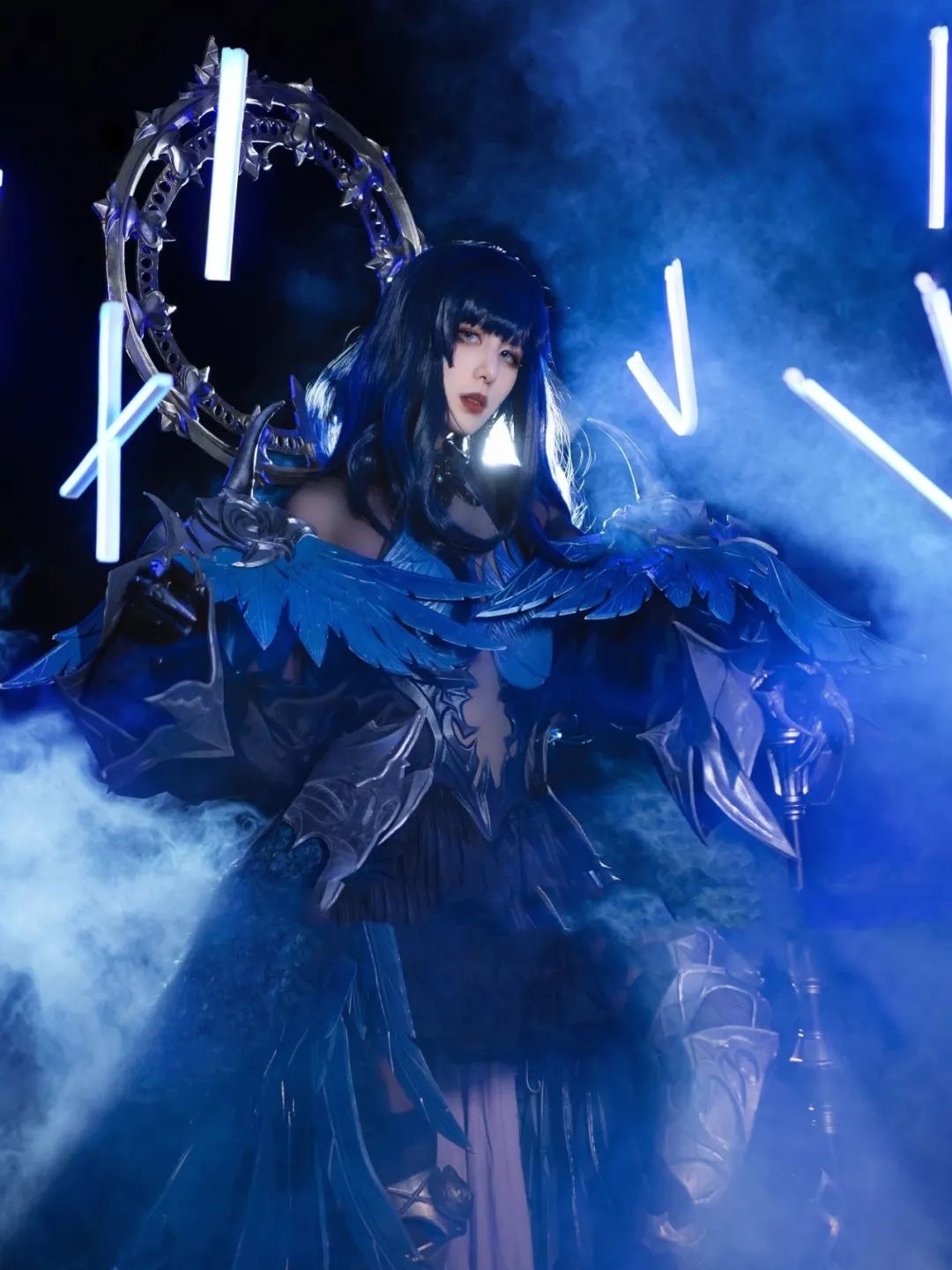 cos:FF14阿洛格里夫·盖娅cos正片@夜子