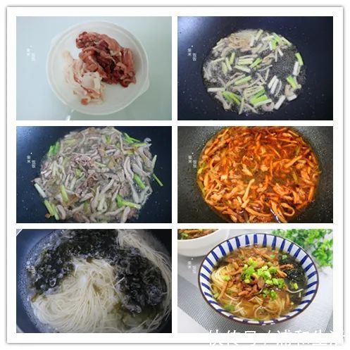 肉丝|早餐吃面条，温暖又管饱，这3种肉丝面我家最喜欢，好做好吃