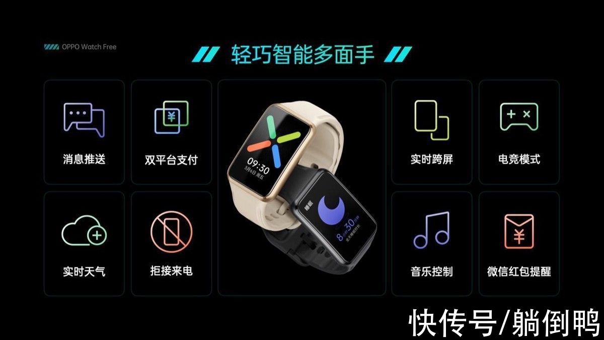 wOPPO Watch Free智能手表正式发布，让健康睡眠常伴你我