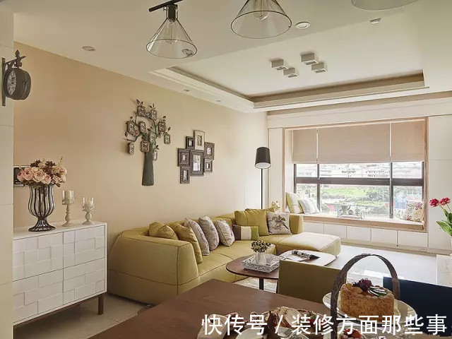 二居室|76平欧式二居室,小户型用欧式不仅没有土豪感还很温馨