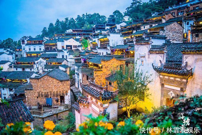 明清|婺源最美的”古村“，建在山上，开放仅6年，夜色下仿佛回到明清