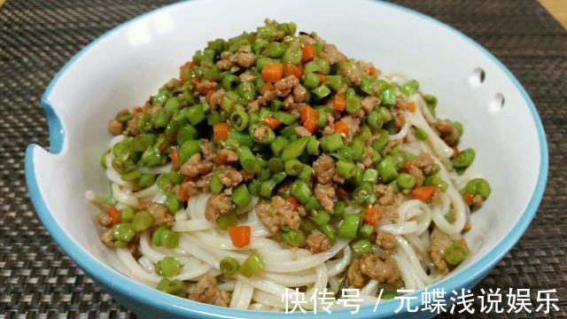 豇豆肉酱|爱吃面食的朋友不要错过,教你咸香美味的豇豆肉酱拌面,营养好吃