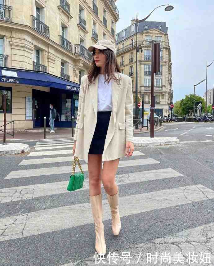 亮色系|女人过了30岁，穿衣要有质感，极简浪漫法式穿搭，照着穿美翻了