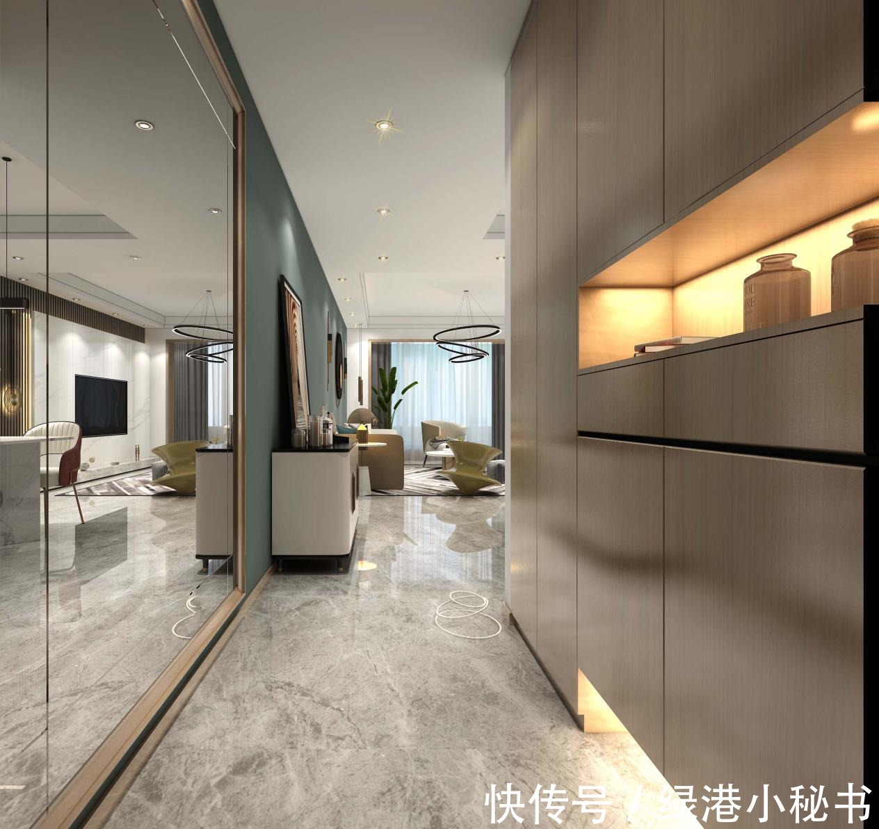 同款|沈阳装修:110平质感现代风格,看完都想拥有同款!