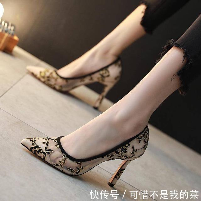 有心情 高跟鞋的时尚经典时髦的尖头迷人至极,性感高跟极具女人味