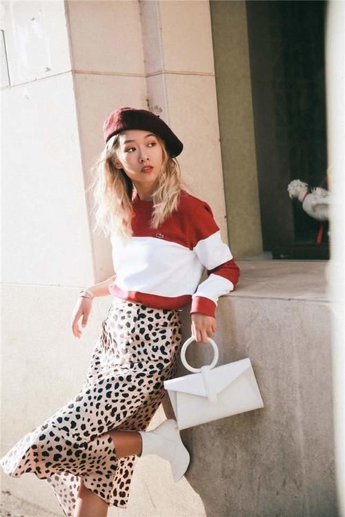 半身裙＋短靴＝时髦洋气！过年这么穿准没错