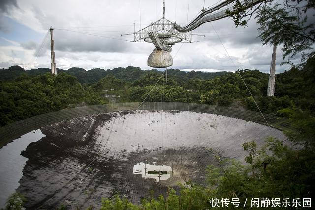 脉冲星 再遭重创,曾经领先世界的射电望远镜,如今看起来像废铜烂铁