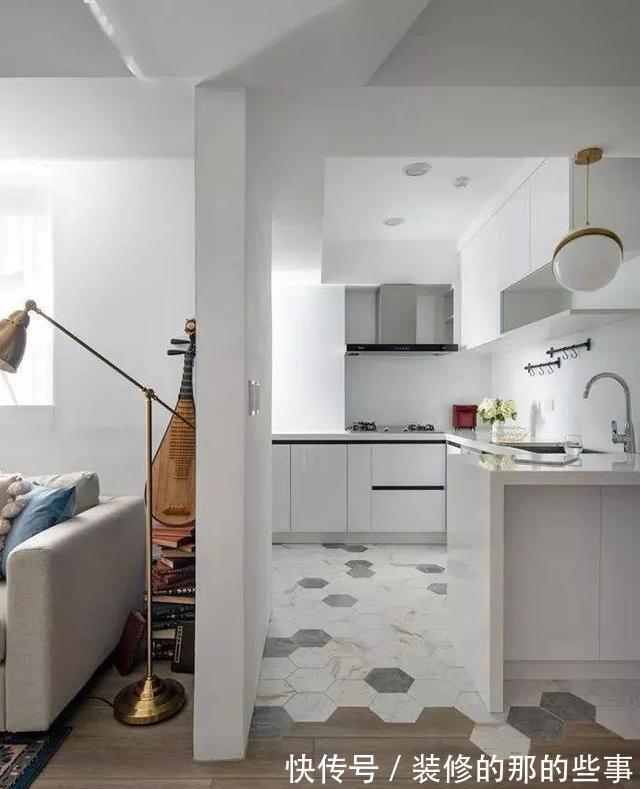 六角砖|65㎡老破小爆改三室+小书房,老破小完美逆袭