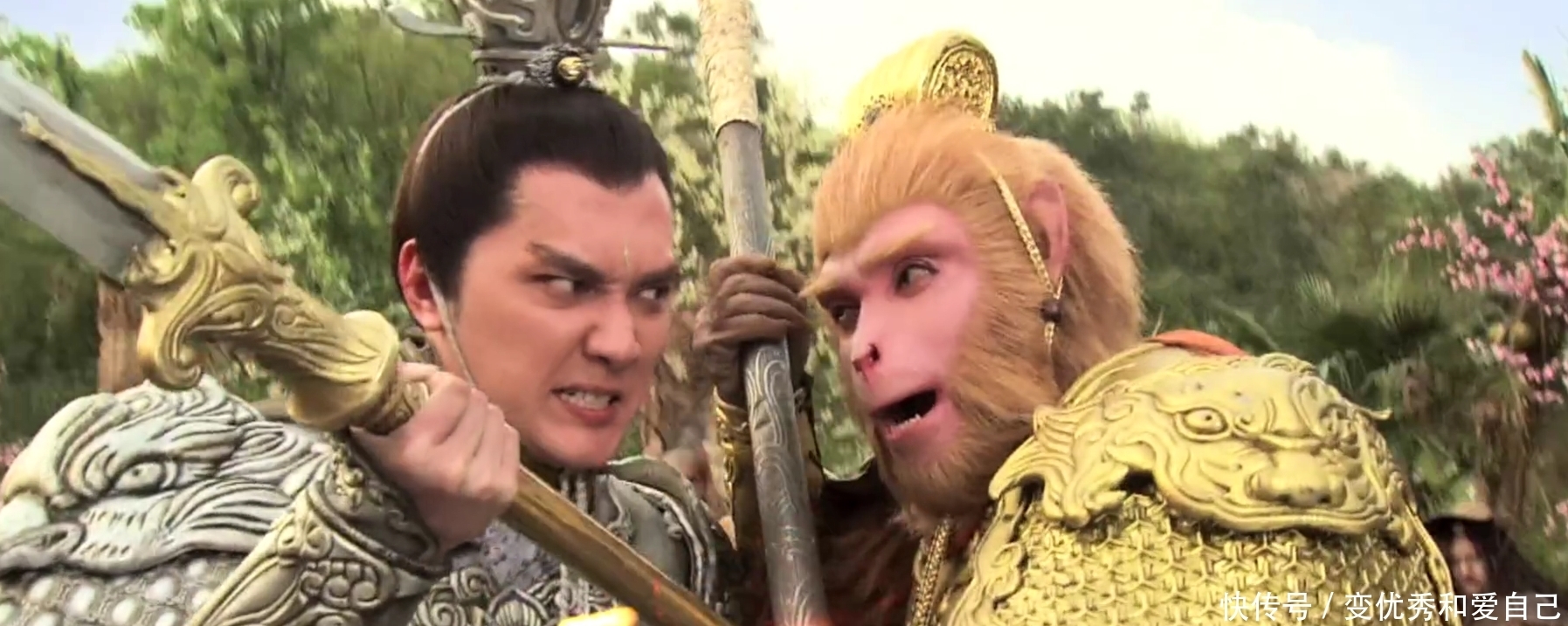 二郎神和太上老君等人,抓住孙悟空,为何还要烧花果山呢?