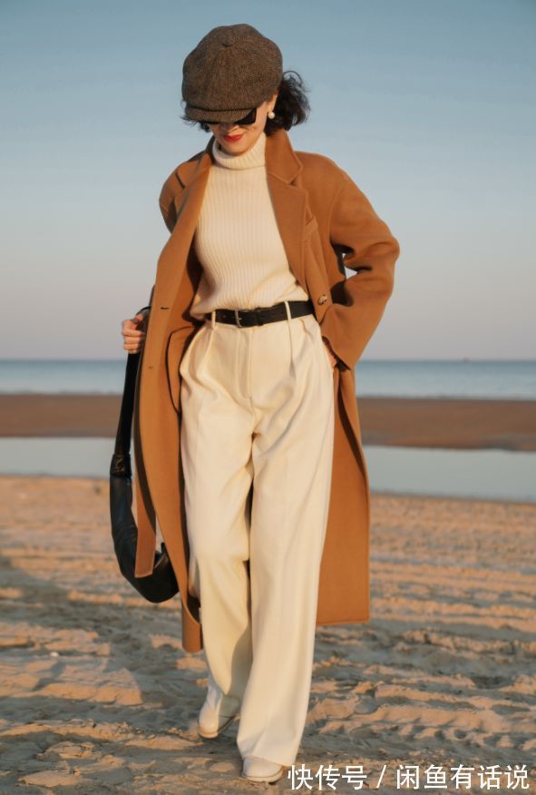 直筒裤 五六十岁女人别穿得太老土,学三木妈妈的“显贵”穿搭,超显气质