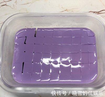 白玉紫薯|好吃下饭的白玉紫薯奶冻,几分钟就学到手