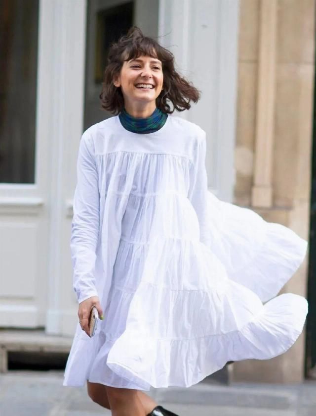 春夏白色系穿搭高级又好看,让你清凉一夏