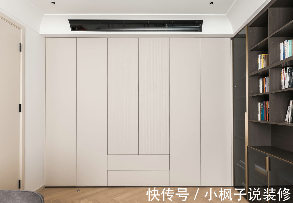 空间|127㎡两居室,现代简约风装修,南北通透住着比大平层还舒适