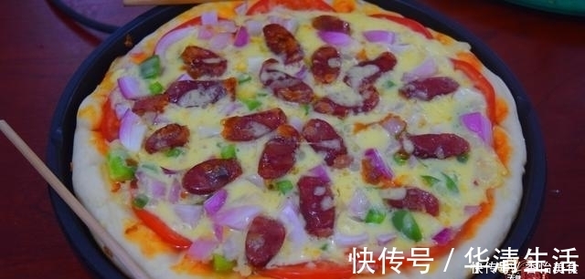 菜椒|想吃披萨不用去外面买,跟着我的配方在家就能做,味道正宗又实惠
