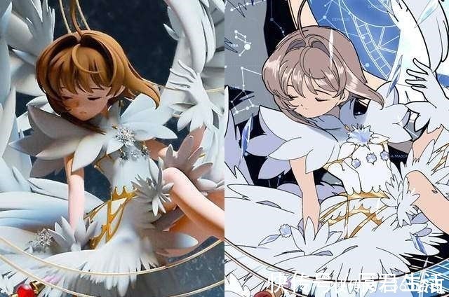 实物|画美实物更美!粉丝参照魔法少女小樱美图,自制高水准天使樱模型